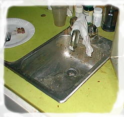 a sink